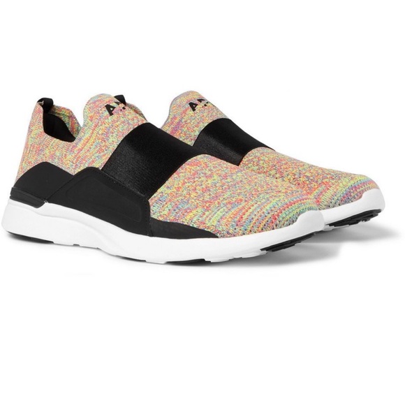 APL Athletic Propulsion Labs - TechLoom Bliss Slip-On Running Sneakers - Multi 8 - Picture 1 of 7